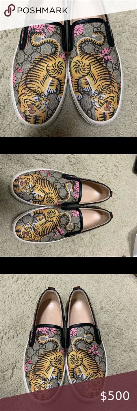 gucci dublin tiger skate sneaker|Gucci bengal tiger goat.